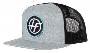 Heather/Black Trucker Patch Snapback