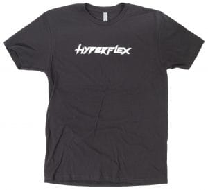 Hyperflex Circle Logo Tee - Black