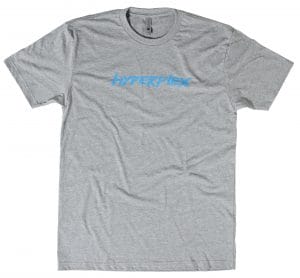 Hyperflex Circle Logo Tee - Gray