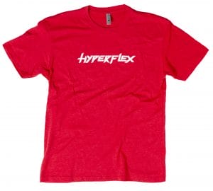 Hyperflex Circle Logo Tee - Red
