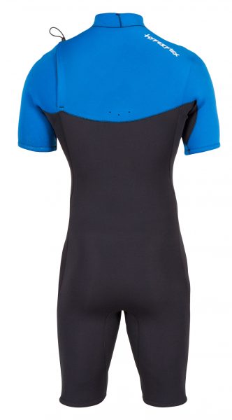 Men's Vyrl Front Zip Short Sleeve Spring Suit - Blue